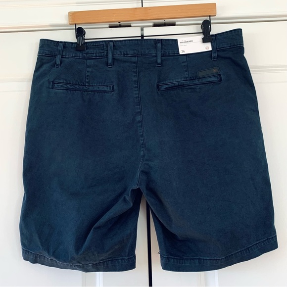 AG Adriano Goldschmied Shorts Lightweight Sateen Wanderer Slim Chino Size 36 - Picture 3 of 8